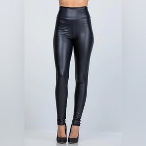 Tammara PU Leather Leggings